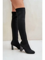 Kozačky Se Na Podpatku Černé model 21679786 - Boto Kozačky Se Na Podpatku Černé model 21679786 - Boto