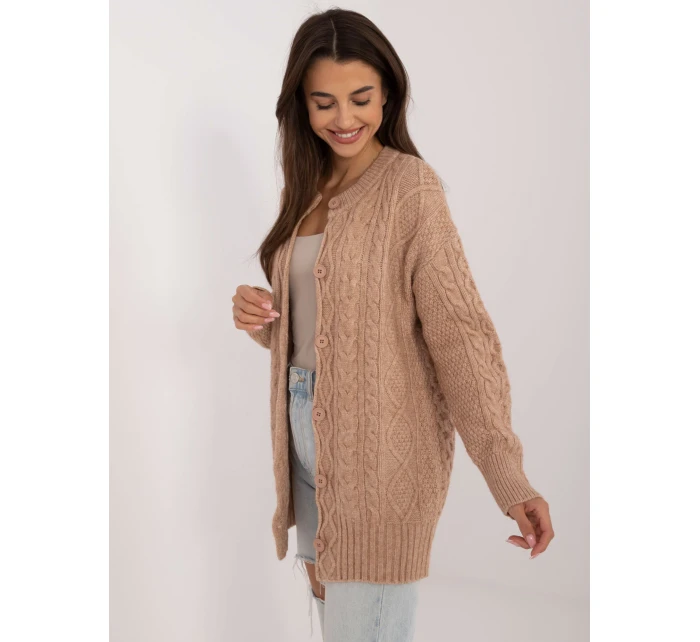 Sweter AT SW model 20470353 camelowy - FPrice