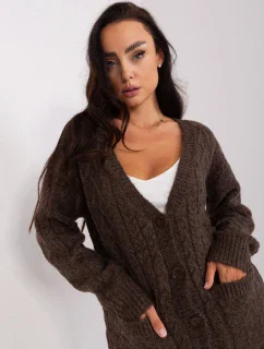 Sweter AT SW model 18959533 brązowy - FPrice