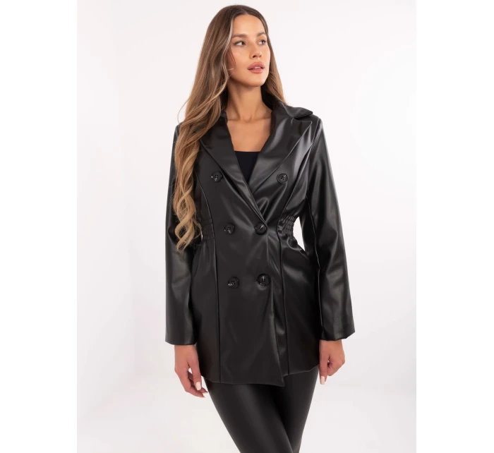 Marynarka DHJ MA model 20731516 czarny - FPrice Marynarka DHJ MA model 20731516 czarny - FPrice