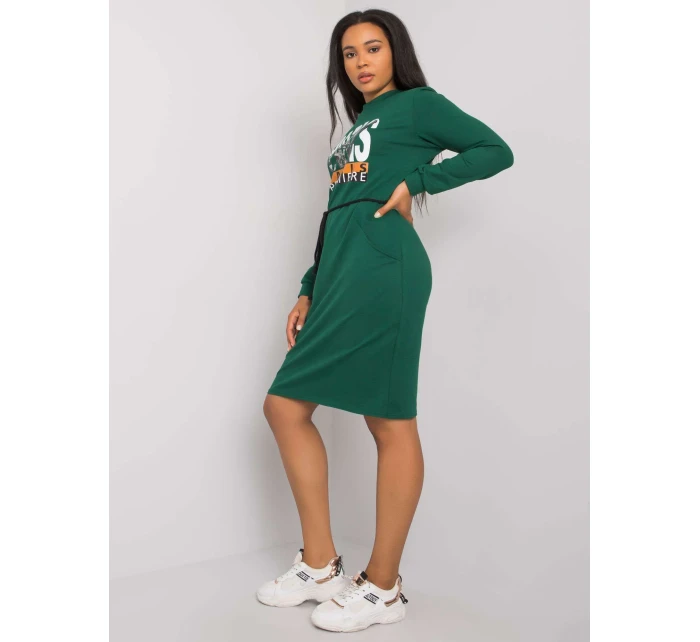 Šaty LK SK 508299.30 tmavě zelená