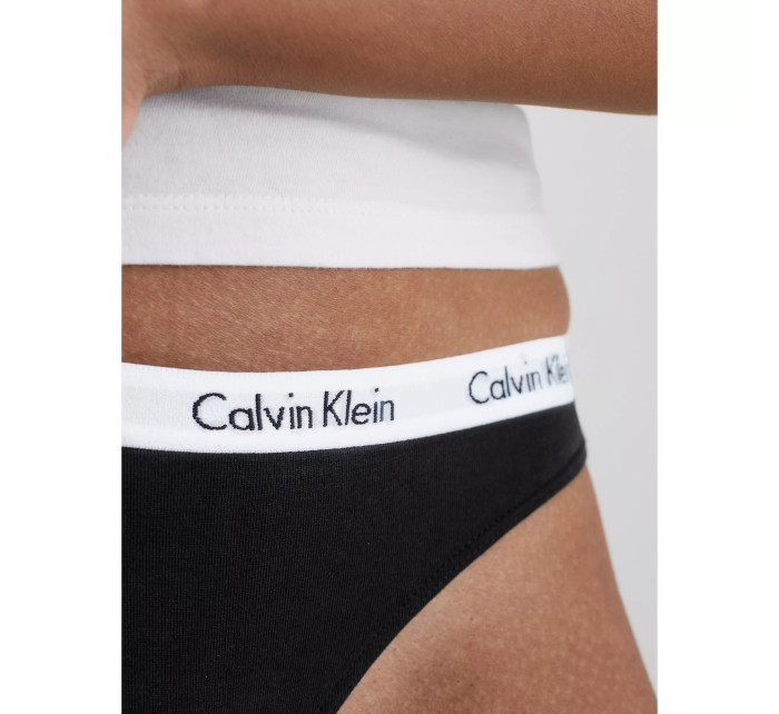 Spodní prádlo Dámské kalhotky THONG 3PK 000QD3587E001 - Calvin Klein