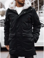 Pánská zimní bunda černá Dstreet TX4594 Pánská zimní bunda černá Dstreet TX4594