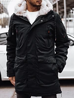 Pánská zimní bunda černá FashionStreet TX4594