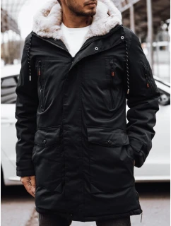 Pánská zimní bunda černá Dstreet TX4594