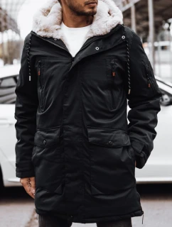 Pánská zimní bunda černá Dstreet TX4594
