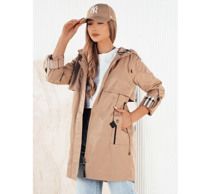 Dámská přechodná bunda VERDU béžová FashionStreet TY4224