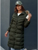 Dámský zimní kabát zelený Dstreet model 21978769 - FashionStreet