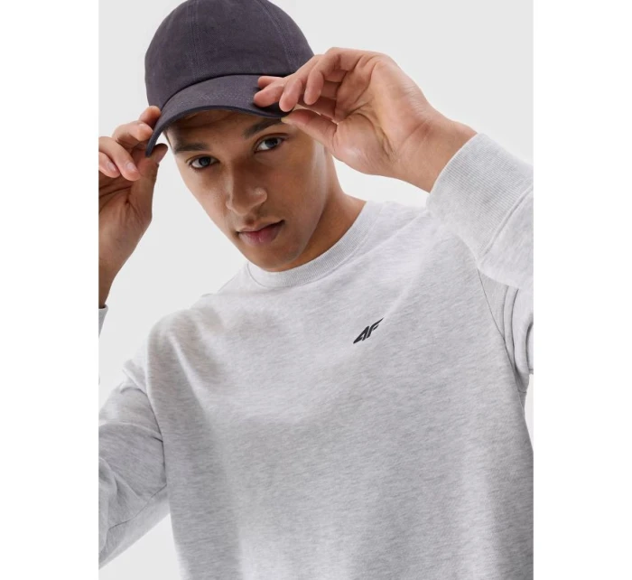 Pánská mikina bez kapuce 4F 4FWMM00TSWSM1767-27M Pánská mikina bez kapuce 4F 4FWMM00TSWSM1767-27M