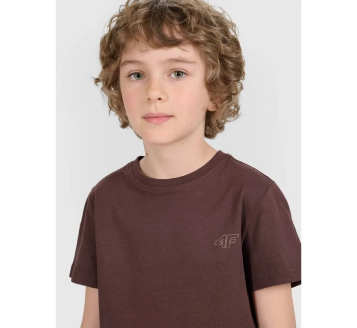 Dětské hladké tričko model 21756877 - 4F Dětské hladké tričko model 21756877 - 4F
