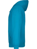 JN 47 Mikina s kapucí model 22524621 turquoise - Daiber