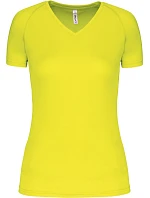 Kariban ProAct PA 477 Dámské sportovní tričko s výstřihem do V 20.P477 fluorescent yellow Kariban ProAct PA 477 Dámské sportovní tričko s výstřihem do V 20.P477 fluorescent yellow