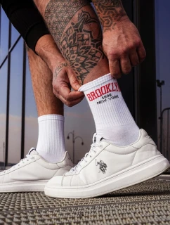 Pánské ponožky BROOKLYN bílé