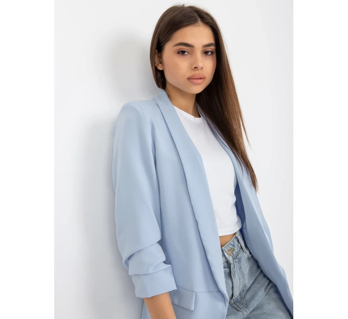 DHJ MA 7684 bunda.15P světle modrá