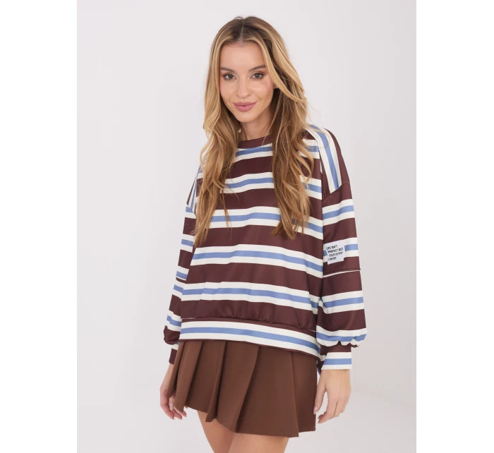 Mikina IT BL 9780 1.48 tmavě hnědá