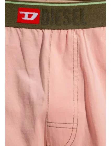 Dámské pyžamo A03893 - 0WCAX růžová/khaki - Diesel