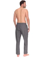 Pánské pyžamové kalhoty 2535 Zeus šedé - L&L