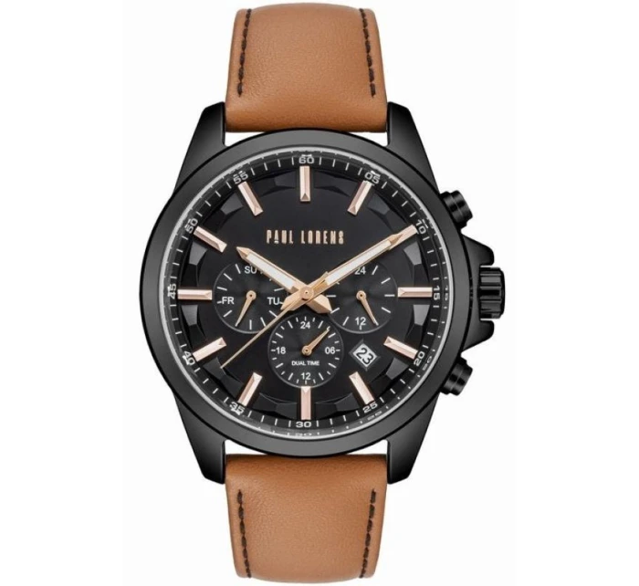 Pánské hodinky PAUL LORENS PL20010A-1B3 + BOX Pánské hodinky PAUL LORENS PL20010A-1B3 + BOX