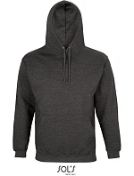 SOL'S Condor Unisex mikina s kapucí 25.3815 charcoal melange SOL'S Condor Unisex mikina s kapucí 25.3815 charcoal melange