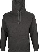 SOL'S Condor Unisex mikina s kapucí 25.3815 charcoal melange