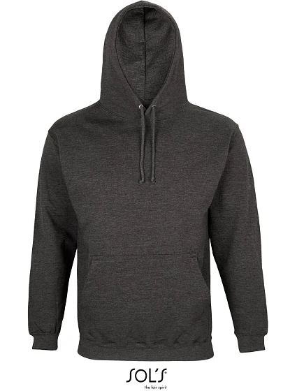 SOL'S Condor Unisex mikina s kapucí 25.3815 charcoal melange SOL'S Condor Unisex mikina s kapucí 25.3815 charcoal melange