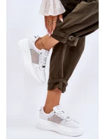 Dámské klasické sportovní boty GOE LL2N4060 Bíle Dámské klasické sportovní boty GOE LL2N4060 Bíle