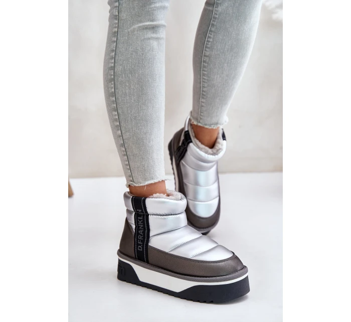 Nízké Sněhové Boty Na Podešvi  Stříbrné model 21674730 - D.Franklin