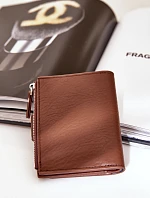 Dámská peněženka z eko kůže hnědá Jezorea