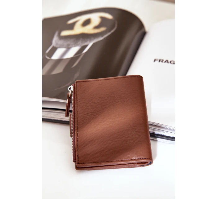 Dámská peněženka z eko kůže hnědá model 21681949 - Boto