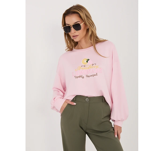 RV BL mikina A1218.11P světle růžová