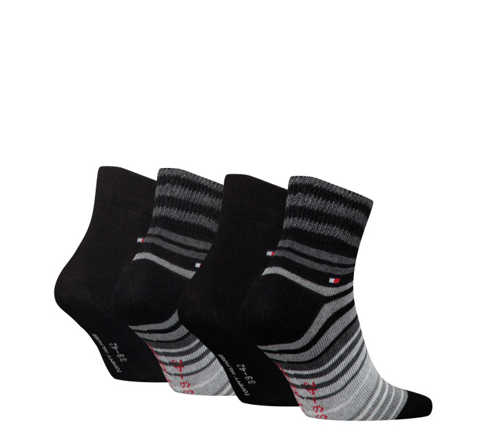 Ponožky Tommy Hilfiger 4Pack 701227259001 Black