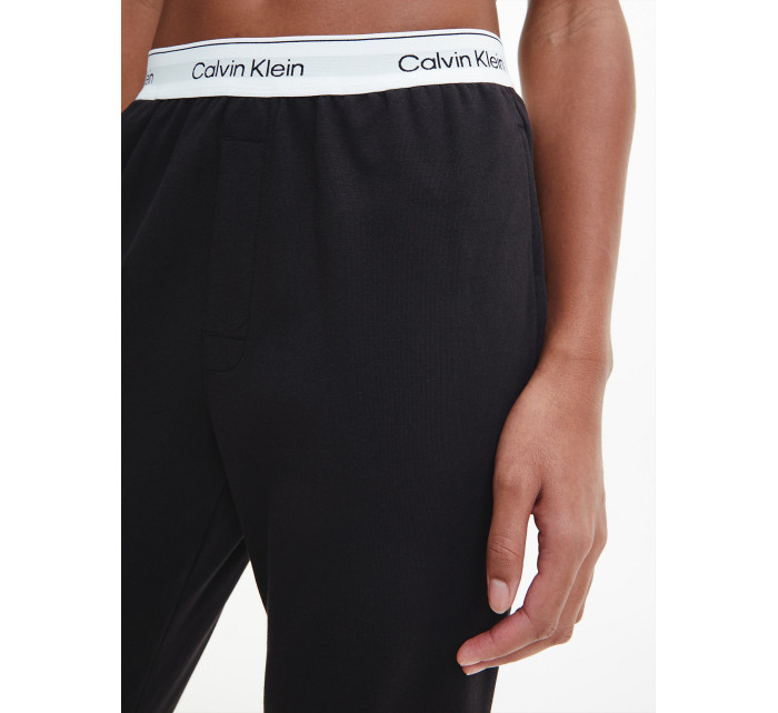 Dámské pyžamové kalhoty Pyjama Pants Modern Cotton 000QS6872EUB1 černá - Calvin Klein