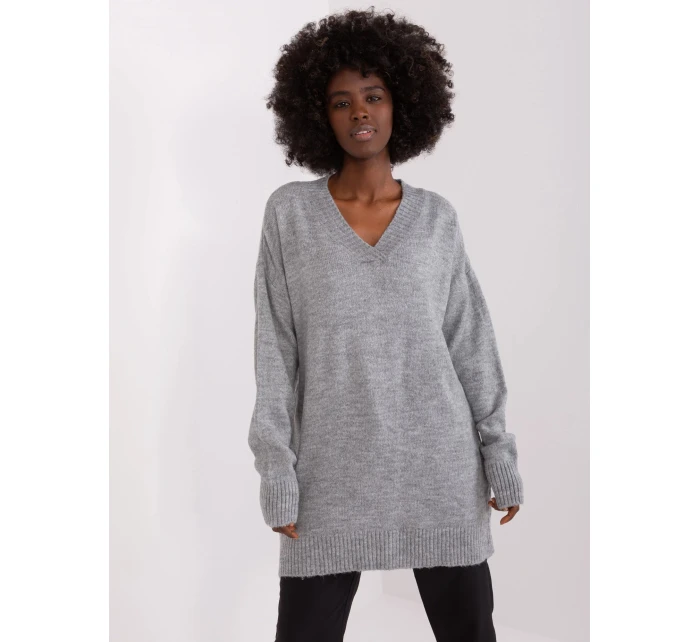 Jumper BA SW 0577.36X šedý - FPrice