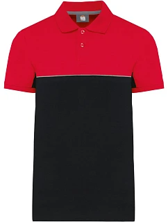 WK WK 210 Pracovní piqué polo 20.W210 black/red