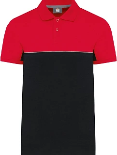 210 Pracovní piqué polo model 22513977 black/red - WK