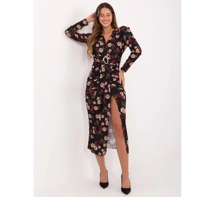 Sukienka IT SK czarny model 21441202 - FPrice Sukienka IT SK czarny model 21441202 - FPrice