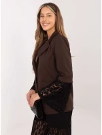 MI MA bunda A2897.60 tmavě hnědá MI MA bunda A2897.60 tmavě hnědá