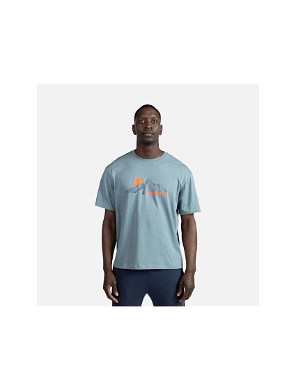 Pánské tričko ROSSIGNOL Waterfall Tee, modré Pánské tričko ROSSIGNOL Waterfall Tee, modré