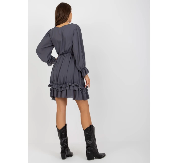 Šaty TW SK BI 0761 1.73P grafitové Šaty TW SK BI 0761 1.73P grafitové