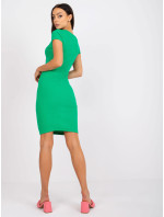 Zelené vypasované pruhované šaty od Netrice RUE PARIS