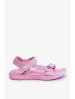 Dámské sandály Big Star LL274A100 Růžové