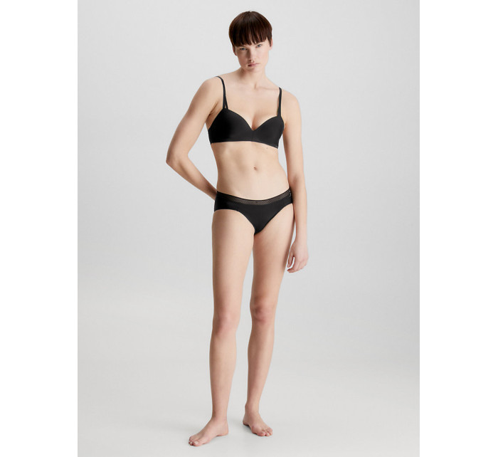 Dámské kalhotky Bikini Briefs Seductive Comfort 000QF6308EUB1 černá - Calvin Klein