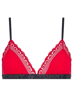 Dámská nevyztužená podprsenka Triangle Bralette Holiday model 20900912 - Tommy Hilfiger