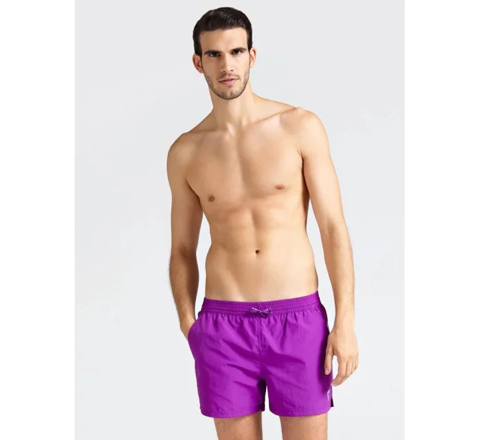 Pánské šortky F92T00TEL27 fialová - Guess