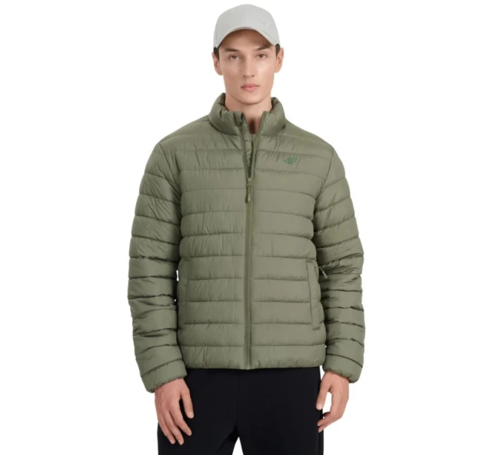 Pánská péřová bunda 4F M597 khaki 4FWAW25TDJAM597 43S pánské Pánská péřová bunda 4F M597 khaki 4FWAW25TDJAM597 43S pánské