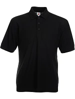 65/35 Pique Polo Piqué polo model 22531114 black - Fruit of the Loom 65/35 Pique Polo Piqué polo model 22531114 black - Fruit of the Loom