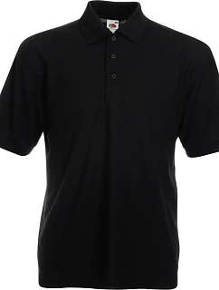 Fruit of the Loom 65/35 Pique Polo Piqué polo 16.3402 black
