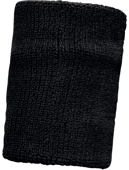 Kariban ProAct PA 049 Froté potítko na ruku extra široké 20.P049 black Kariban ProAct PA 049 Froté potítko na ruku extra široké 20.P049 black