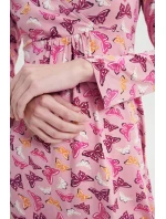 Noční košile s dlouhým rukávem model 18937309 - Vamp