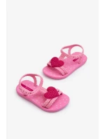 Dětské sandály se srdcem 81997 Ipanema My First Baby Pink